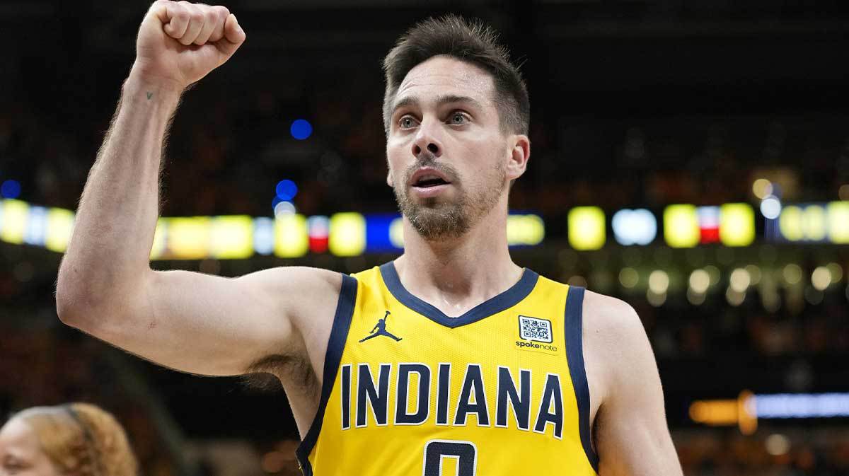 感谢，步行者队麦康奈尔在NBA总决赛球迷助威声中送出真挚祝福