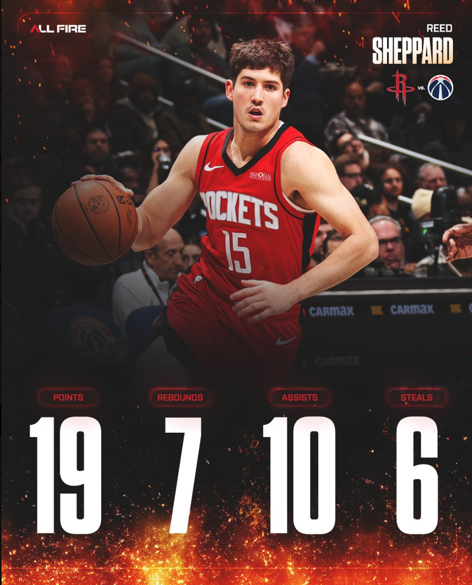 葡京娱乐场-谢泼德一战创6纪录先发7胜2负！休媒力挺稳居先发 申京：他太棒了